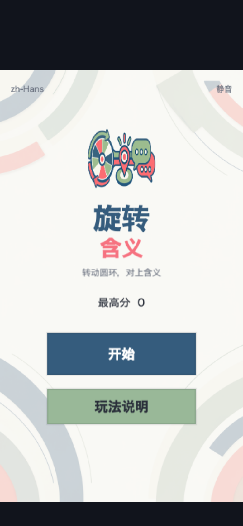 旋转含义开始画面