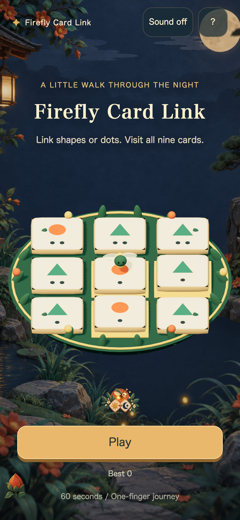 Firefly Card Link start screen