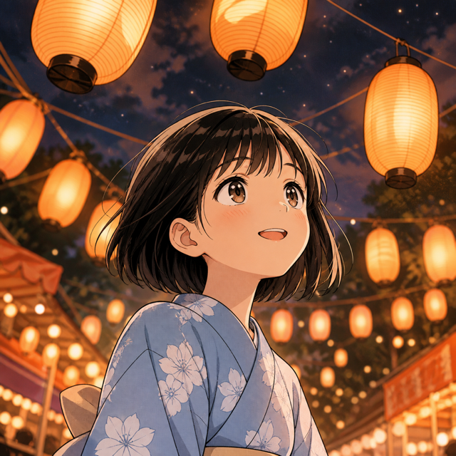 提灯が消える錯覚