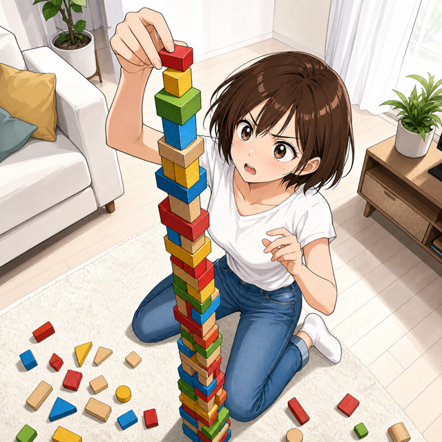 限界積み上げチャレンジ