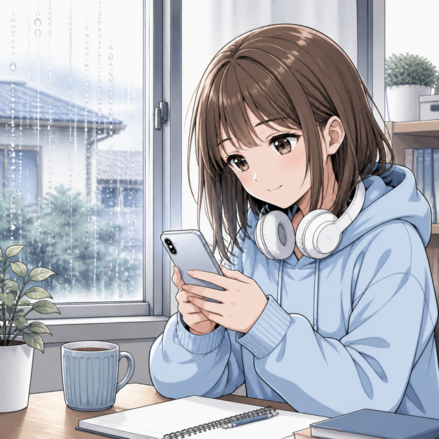 雨音とリピート