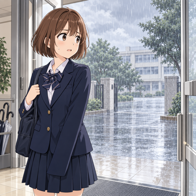 雨やどりダッシュ