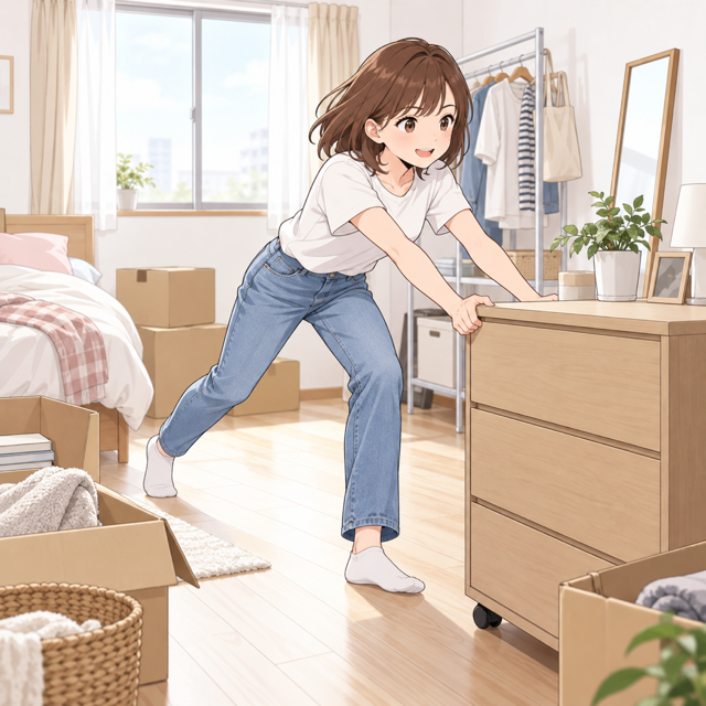 模様替えの代償